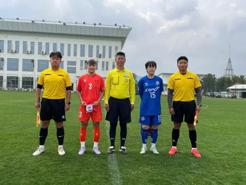 Đội tuyển U20 nữ Việt Nam thắng thuyết phục câu lạc bộ nữ KSPO Hàn Quốc