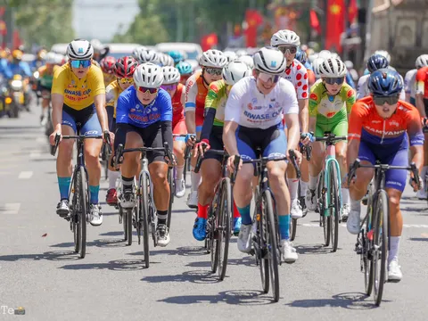 Zhu Shimeng rút thắng chặng 4 dài nhất Cúp Xe đạp nữ Biwase 2026