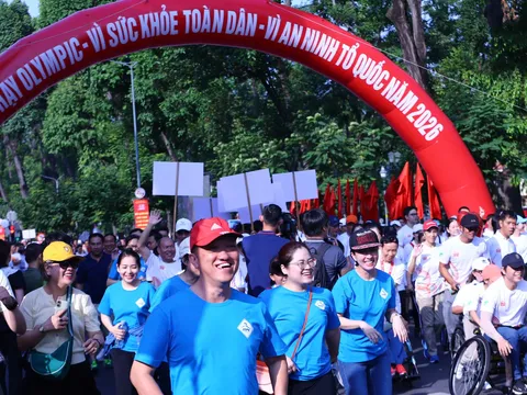 Tưng bừng Ngày chạy Olympic tại TPHCM, thu hút hơn 6.000 người tham dự