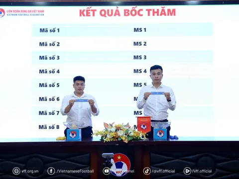 Bốc thăm xếp Lịch thi đấu Giải Futsal HDBank vô địch quốc gia 2026