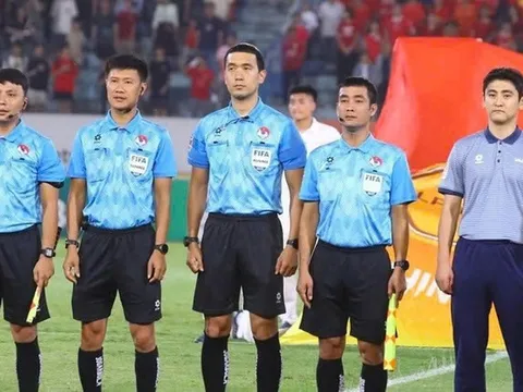 Trọng tài Hàn Quốc Chae Sang Hyeop cầm còi trận Việt Nam - Malaysia Vòng loại ASIAN Cup 2027