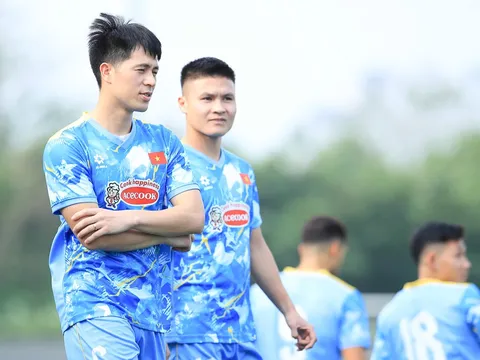 Đội tuyển Việt Nam đủ quân số, Đình Trọng háo hức trở lại sau gần 4 năm vắng bóng