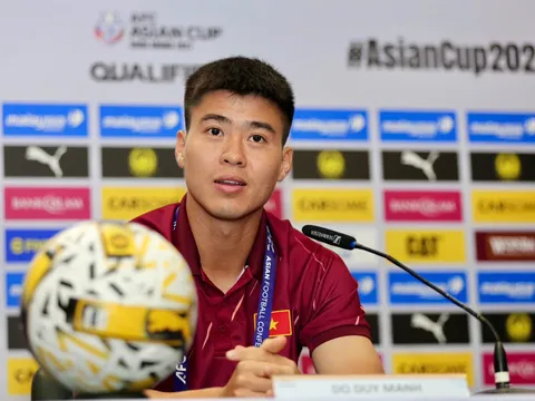 Đỗ Duy Mạnh tiếp tục được tín nhiệm làm thủ quân đội tuyển Việt Nam