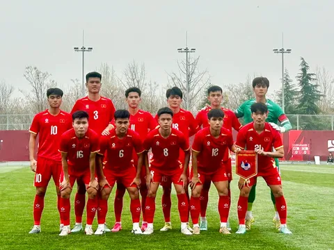 U23 Việt Nam hòa U23 Triều Tiên ở trận ra quân CFA Team China 2026