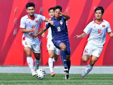 U23 Việt Nam thua sát nút U23 Thái Lan tại CFA Team China 2026