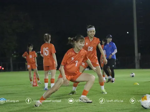 Đội tuyển U20 nữ Việt Nam tăng tốc phục hồi, hướng tới trận đấu với Thái Lan