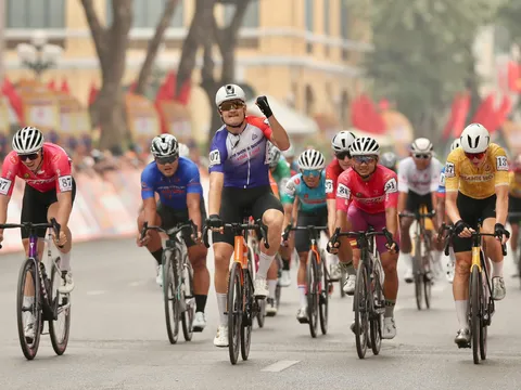 Patrick Patterson bùng nổ nước rút, mặc chiếc Áo vàng sau 3 chặng Cúp Truyền hình TP.HCM - Tôn Đông Á 2026