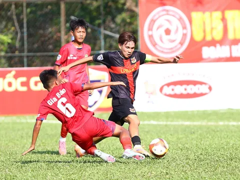 Vòng chung kết Giải Bóng đá vô địch U15 quốc gia 2026: Tây Ninh lội ngược dòng kịch tính