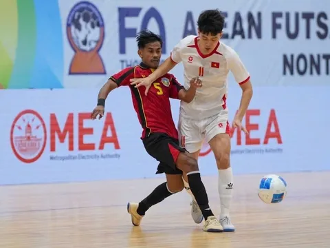 Tuyển futsal Việt Nam rộng cửa vào bán kết AFF Futsal 2026