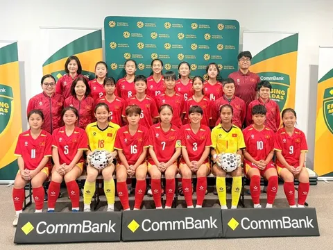 U15 nữ Việt Nam chuẩn bị tranh tài tại giải CommBank Emerging Championships 2026