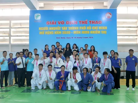 Những chiến binh không ánh sáng tỏa sáng trên thảm Judo TP.HCM