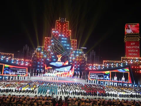 Đại hội Thể dục thể thao TP.HCM lần thứ nhất - 2026 khai mạc hoành tráng: “Vươn cao cùng thành phố”