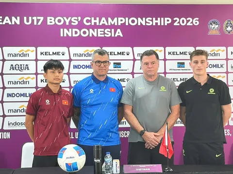 “Chung kết sớm” U17 Việt Nam - U17 Australia: Hai ông lớn tranh vé chung kết Giải vô địch Đông Nam Á 2026