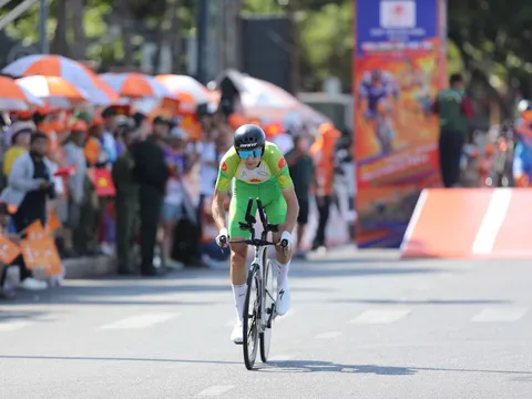 Sergei Kulikov thắng chặng 19 cá nhân tính giờ Cúp Xe đạp Truyền hình TP.HCM