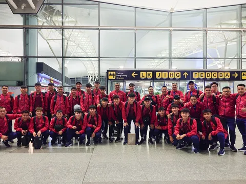U17 Việt Nam lên đường chinh phục tấm vé đến World Cup