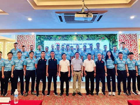 Các trọng tài futsal khởi động cho mùa giải 2026