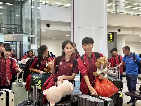U17 nữ Việt Nam về nước, khép lại hành trình ấn tượng tại Vòng chung kết châu Á 2026