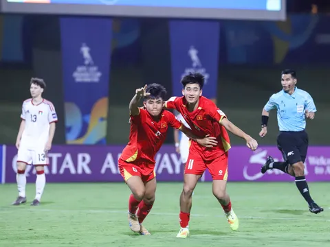 Đội tuyển U17 Việt Nam ngược dòng hạ UAE để lần đầu tham dự World Cup