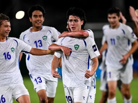 Giải Bóng đá vô địch U17 châu Á 2026: Hạ Hàn Quốc trên chấm luân lưu, Uzbekistan vào bán kết