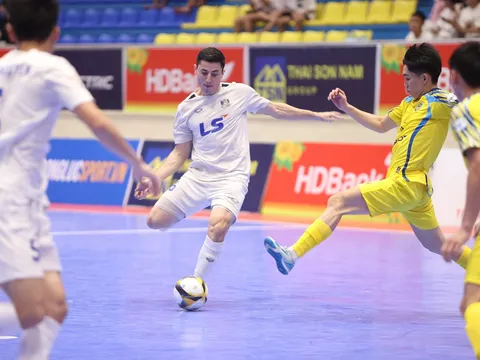 Lượt 4 Giải Futsal vô địch quốc gia 2026: Thái Sơn Bắc chiếm ngôi nhì bảng