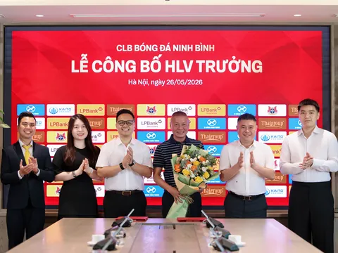 Câu lạc bộ Ninh Bình đón huấn luyện viên trưởng thứ tư ở mùa bóng 2025-2026