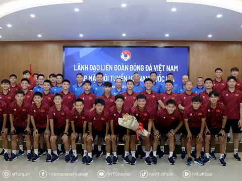 U19 Việt Nam nhận nhiệm vụ trước ngày lên đường dự giải Đông Nam Á: Biến áp lực thành động lực