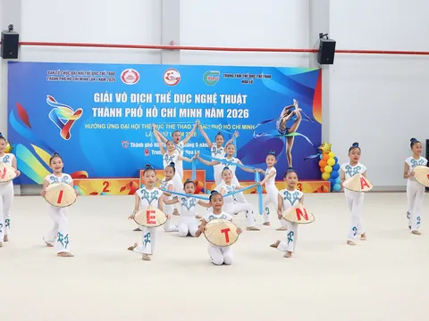 Sức hút từ nội dung mới Gymdance tại Giải Thể dục nghệ thuật TP.HCM 2026
