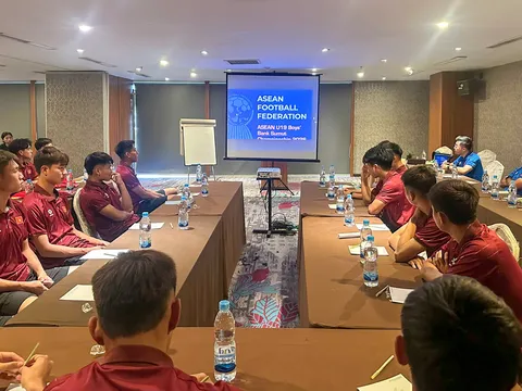 U19 Việt Nam tăng tốc hoàn thiện khâu chuẩn bị cuối cùng trước trận ra quân