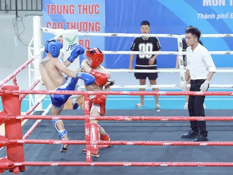 Giải Kickboxing Đại hội Thể dục thể thao thành phố Đồng Nai 2026: Phường Phước Bình độc chiếm ngôi đầu toàn đoàn
