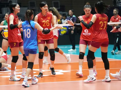 Lượt 3 bảng B AVC Cup 2026: Đội tuyển bóng chuyền nữ Việt Nam quyết đấu Indonesia, hướng tới mục tiêu giữ vững ngôi đầu