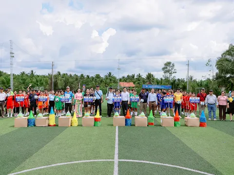 Đội Bình Minh lên ngôi vô địch Festival Bóng đá nữ trẻ FIFA 2026 tại Vĩnh Long