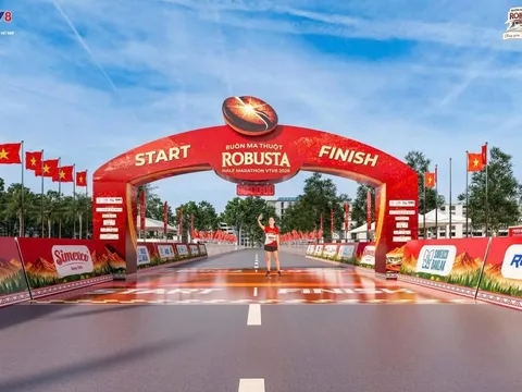 Buôn Ma Thuột Robusta Half Marathon VTV8 2026 sẵn sàng khai cuộc
