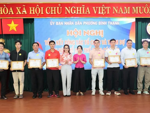 Thành tích bùng nổ của phường Bình Thạnh tại Đại hội Thể dục thể thao các cấp