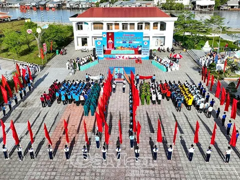 Ngày hội thể thao Cụm số 9 Cà Mau năm 2026: Hơn 500 vận động viên rầm rộ biểu dương lực lượng và tranh tài 9 môn phối hợp