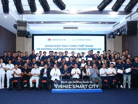 Bế mạc Khóa học đào tạo Y học thể thao và Phòng chống Doping 2026: Đặt nền móng xây dựng Mạng lưới Y tế bóng đá quốc gia