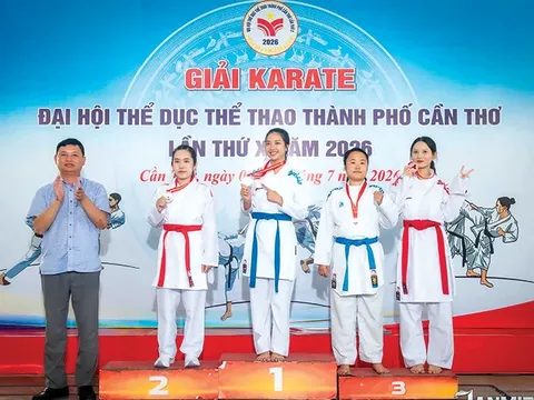 Karate khởi đầu ấn tượng tại Đại hội Thể dục thể thao TP. Cần Thơ lần thứ X