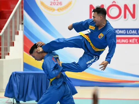Lộ diện những gương mặt xuất sắc tranh tài ở vòng chung kết môn Vovinam khu vực B