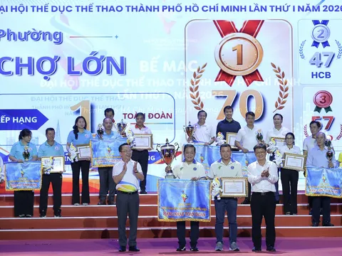 Bế mạc Đại hội Thể dục thể thao TP.HCM lần thứ I: Dấu ấn chuyển đổi số và bệ phóng hướng tới ngày hội lớn toàn quốc