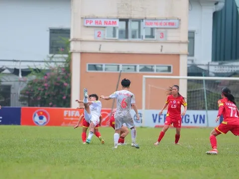 Giải Bóng đá nữ vô địch quốc gia 2026: TP.HCM I bảo toàn ngôi đầu trước sự bám đuổi của Hà Nội I