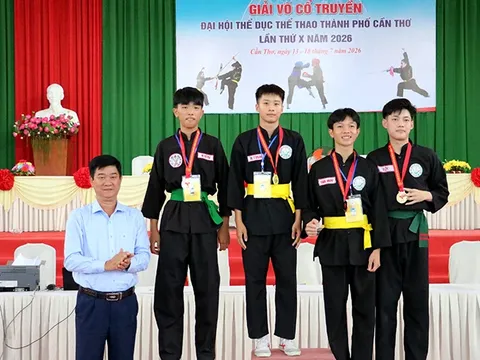 Đại hội Thể dục thể thao thành phố Cần Thơ lần thứ X: Trao 27 bộ huy chương môn Võ cổ truyền, Cụm 12 giành ngôi nhất toàn đoàn