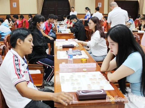 Khai mạc thi đấu môn cờ Vua, cờ Tướng tại Đại hội Thể dục thể thao tỉnh Đồng Tháp năm 2026