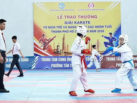 Sân chơi phát hiện và ươm mầm tài năng karate trẻ TP.HCM