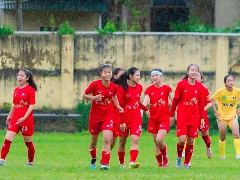 Lượt 3 Giải Bóng đá nữ vô địch U16 quốc gia 2026: Phong Phú Hà Nam thắng thuyết phục Hà Nội