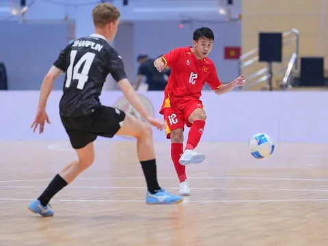 Đội tuyển futsal Việt Nam thắng đậm New Zealand tại Giải giao hữu vô địch châu lục - Thái Lan 2026