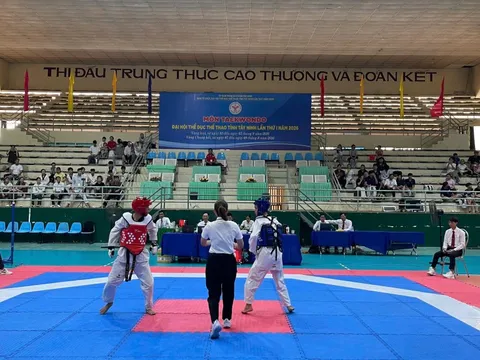 Khởi tranh vòng loại môn Taekwondo khu vực A Đại hội Thể dục thể thao tỉnh Tây Ninh lần thứ I năm 2026