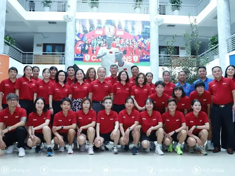 Khai mạc khóa học Huấn luyện viên bóng đá nữ chứng chỉ B/AFC/VFF đầu tiên tại Việt Nam