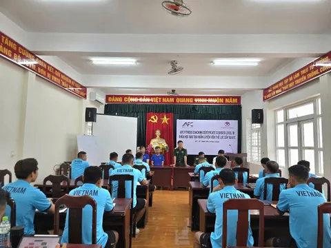 Khai mạc khóa học Huấn luyện viên thể lực AFC Cấp 1B tại Đà Nẵng