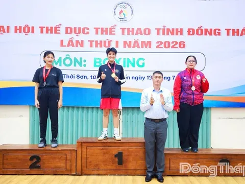 Đại hội Thể dục thể thao tỉnh Đồng Tháp lần thứ I năm 2026: Cụm 3 khẳng định vị thế sau Giai đoạn 1