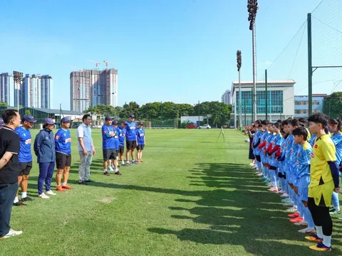 Lãnh đạo VFF gặp mặt, động viên đội tuyển nữ Việt Nam trước thềm ASIAD 2026