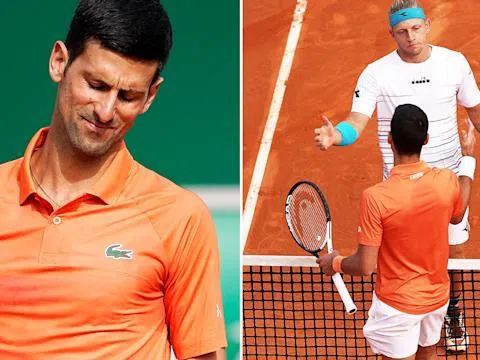 Giải Quần vợt Monte Carlo: Djokovic thua ngay trận đầu tiên